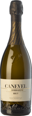 14,95 € Бесплатная доставка | Белое игристое Canevel брют D.O.C.G. Prosecco di Conegliano-Valdobbiadene Treviso Италия Glera бутылка 75 cl