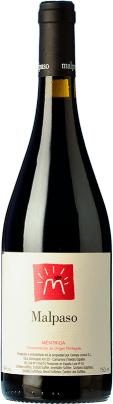 17,95 € Spedizione Gratuita | Vino rosso Canopy Malpaso Giovane D.O. Méntrida Castilla-La Mancha Spagna Syrah Bottiglia 75 cl