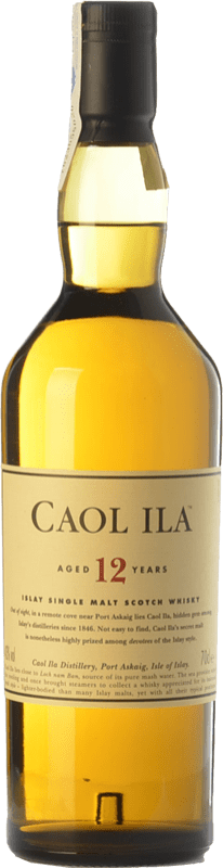64,95 € Envoi gratuit | Single Malt Whisky Caol Ila Islay Royaume-Uni 12 Ans Bouteille 70 cl