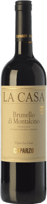 75,95 € Spedizione Gratuita | Vino rosso Caparzo La Casa D.O.C.G. Brunello di Montalcino Toscana Italia Sangiovese Bottiglia 75 cl