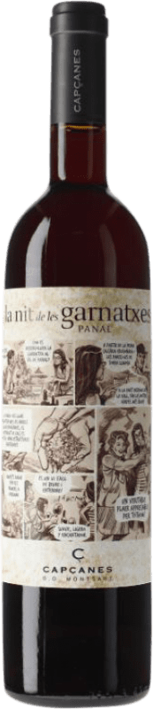 14,95 € 免费送货 | 红酒 Celler de Capçanes Nit de les Garnatxes Panal 年轻的 D.O. Montsant 加泰罗尼亚 西班牙 Grenache 瓶子 75 cl