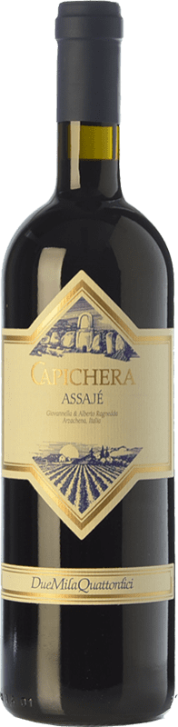 49,95 € Envío gratis | Vino Tinto Capichera Assajé I.G.T. Isola dei Nuraghi Sardegna Italia Cariñena 75 cl