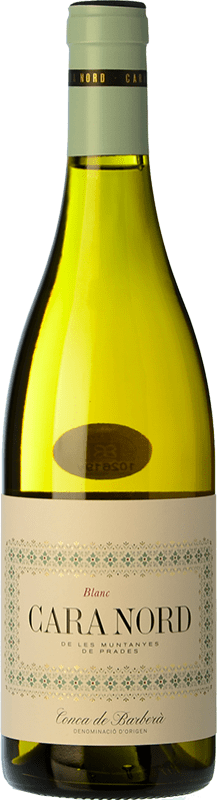 15,95 € Free Shipping | White wine Cara Nord Blanc D.O. Conca de Barberà Catalonia Spain Macabeo, Chardonnay, Albariño Bottle 75 cl