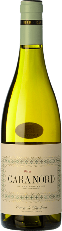 10,95 € Free Shipping | White wine Cara Nord Blanc D.O. Conca de Barberà Catalonia Spain Macabeo, Chardonnay, Albariño Bottle 75 cl