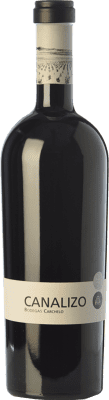 34,95 € Free Shipping | Red wine Carchelo Canalizo Crianza D.O. Jumilla Castilla la Mancha Spain Tempranillo, Syrah, Monastrell Bottle 75 cl