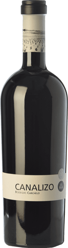 29,95 € Бесплатная доставка | Красное вино Carchelo Canalizo старения D.O. Jumilla Кастилья-Ла-Манча Испания Tempranillo, Syrah, Monastrell бутылка 75 cl