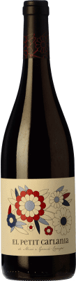 9,95 € 免费送货 | 红酒 Carlania Petit 年轻的 D.O. Conca de Barberà 加泰罗尼亚 西班牙 Trepat 瓶子 75 cl