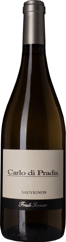 13,95 € Бесплатная доставка | Белое вино Carlo di Pradis D.O.C. Friuli Isonzo Фриули-Венеция-Джулия Италия Sauvignon бутылка 75 cl