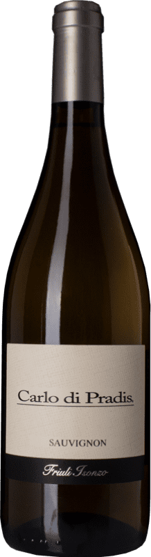 14,95 € Free Shipping | White Wine Carlo di Pradis D.O.C. Friuli Isonzo Friuli-Venezia Giulia Italy Sauvignon 75 cl