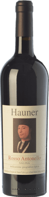 24,95 € Free Shipping | Red wine Hauner Rosso Antonello I.G.T. Salina Sicily Italy Sangiovese, Calabrese, Corinto Bottle 75 cl