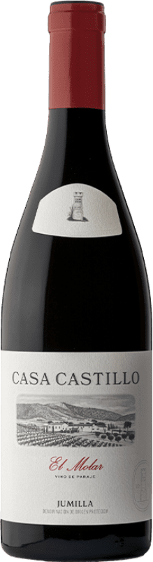 27,95 € Envio grátis | Vinho Tinto Finca Casa Castillo El Molar Crianza D.O. Jumilla Castela-Mancha Espanha Garnacha — Grenache Garrafa 75 cl