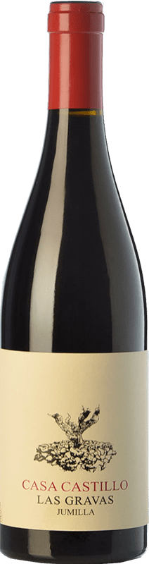 29,95 € Free Shipping | Red wine Casa Castillo Las Gravas Crianza D.O. Jumilla Castilla la Mancha Spain Syrah, Cabernet Sauvignon, Monastrell Bottle 75 cl