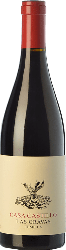 58,95 € Spedizione Gratuita | Vino Rosso Finca Casa Castillo Las Gravas Crianza — Invecchiato in Botte D.O. Jumilla Castilla-La Mancha Spagna Syrah, Cabernet Sauvignon, Monastrell Bottiglia 75 cl