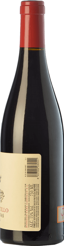 33,95 € Free Shipping | Red wine Casa Castillo Las Gravas Crianza D.O. Jumilla Castilla la Mancha Spain Syrah, Cabernet Sauvignon, Monastrell Bottle 75 cl