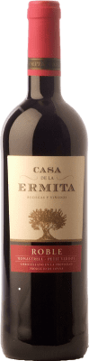 7,95 € Free Shipping | Red wine Casa de la Ermita Oak D.O. Jumilla Castilla la Mancha Spain Monastrell, Petit Verdot Bottle 75 cl