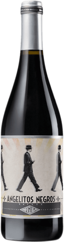 12,95 € Free Shipping | Red wine Casa Maguila Angelitos Negros Joven D.O. Toro Castilla y León Spain Tinta de Toro Bottle 75 cl