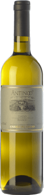 18,95 € Envio grátis | Vinho Branco Casale del Giglio Antinoo I.G.T. Lazio Lácio Itália Viognier, Chardonnay 75 cl