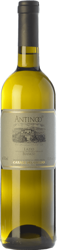 18,95 € Spedizione Gratuita | Vino bianco Casale del Giglio Antinoo I.G.T. Lazio Lazio Italia Viognier, Chardonnay Bottiglia 75 cl