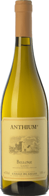 13,95 € Бесплатная доставка | Белое вино Casale del Giglio Antium I.G.T. Lazio Лацио Италия Abrusco бутылка 75 cl