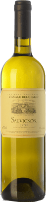 12,95 € Spedizione Gratuita | Vino bianco Casale del Giglio I.G.T. Lazio Lazio Italia Sauvignon Bottiglia 75 cl