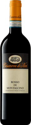 47,95 € Free Shipping | Red wine Casanova di Neri D.O.C. Rosso di Montalcino Tuscany Italy Sangiovese Bottle 75 cl