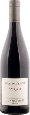 23,95 € Бесплатная доставка | Красное вино Bonnefond I.G.P. Collines Rhodaniennes Рона Франция Syrah бутылка 75 cl