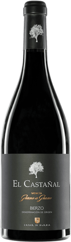 112,95 € Kostenloser Versand | Rotwein Casar de Burbia El Castañal Crianza — Kurze Fassreifung D.O. Bierzo Kastilien und León Spanien Mencía Flasche 75 cl
