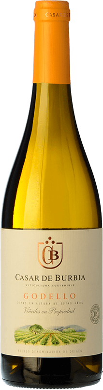 14,95 € Free Shipping | White wine Casar de Burbia D.O. Bierzo Castilla y León Spain Godello Bottle 75 cl