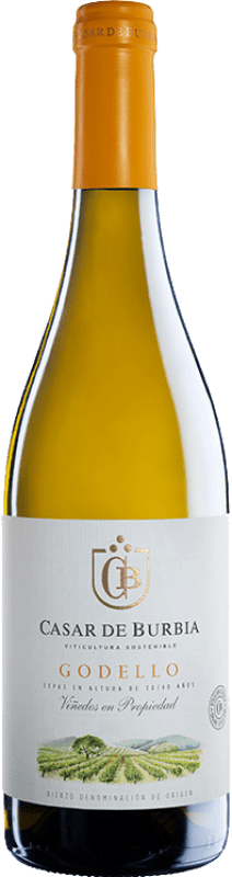 14,95 € 免费送货 | 白葡萄酒 Casar de Burbia D.O. Bierzo 卡斯蒂利亚莱昂 西班牙 Godello — 戈德略 75 cl