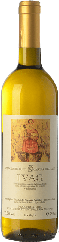 23,95 € Free Shipping | White Wine Cascina degli Ulivi Ivag D.O.C.G. Cortese di Gavi Piemonte Italy Cortese Eco — Organic Bottle 75 cl