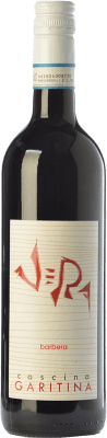 8,95 € Free Shipping | Red wine Cascina Garitina Vera D.O.C. Piedmont Piemonte Italy Barbera Bottle 75 cl