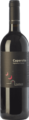 19,95 € Kostenloser Versand | Rotwein Casebianche Cupersito D.O.C. Cilento Kampanien Italien Aglianico Flasche 75 cl
