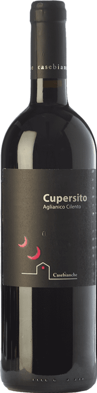26,95 € Бесплатная доставка | Красное вино Casebianche Cupersito D.O.C. Cilento Кампанья Италия Aglianico бутылка 75 cl