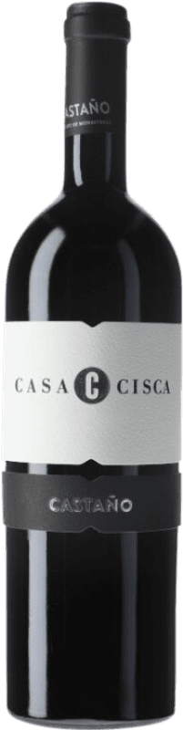 47,95 € 免费送货 | 红酒 Castaño Casa Cisca 岁 D.O. Yecla 穆尔西亚地区 西班牙 Monastrell 瓶子 75 cl