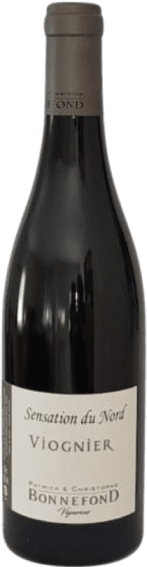 18,95 € Envío gratis | Vino blanco Domaine Bonnefond I.G.P. Collines Rhodaniennes Rhône Francia Viognier Botella 75 cl