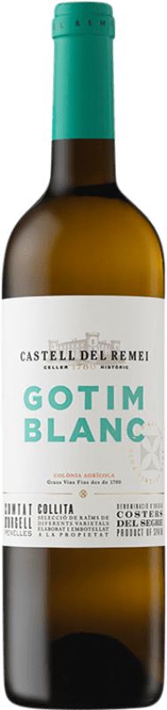 9,95 € Envoi gratuit | Vin Blanc Castell del Remei Gotim D.O. Costers del Segre Catalogne Espagne Macabeo — Macabeu, Sauvignon Bouteille 75 cl