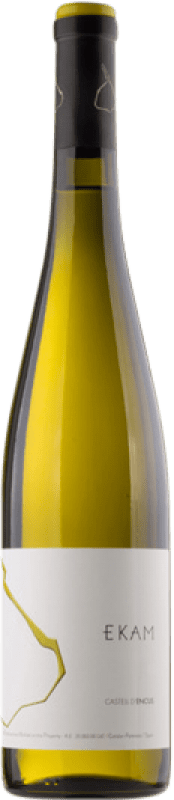 26,95 € Free Shipping | White wine Castell d'Encús Ekam D.O. Costers del Segre Catalonia Spain Albariño, Riesling Bottle 75 cl
