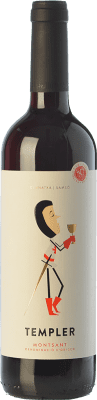 6,95 € Free Shipping | Red wine Castell d'Or Templer Jove Joven D.O. Montsant Catalonia Spain Grenache, Carignan Bottle 75 cl