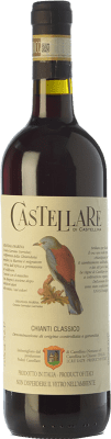 19,95 € 免费送货 | 红酒 Castellare di Castellina D.O.C.G. Chianti Classico 托斯卡纳 意大利 Sangiovese, Canaiolo 瓶子 75 cl
