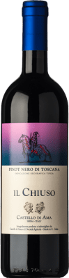 43,95 € Envio grátis | Vinho tinto Castello di Ama Il Chiuso I.G.T. Toscana Tuscany Itália Sangiovese, Pinot Preto Garrafa 75 cl