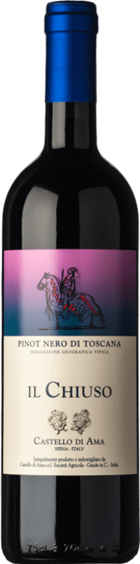 48,95 € Envío gratis | Vino Tinto Castello di Ama Il Chiuso I.G.T. Toscana Toscana Italia Sangiovese, Pinot Negro 75 cl