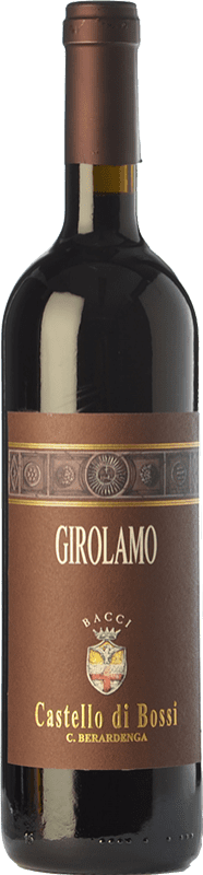 59,95 € Envoi gratuit | Vin rouge Castello di Bossi Girolamo I.G.T. Toscana Toscane Italie Merlot Bouteille 75 cl