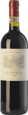 13,95 € Free Shipping | Red wine Castello di Farnetella Riserva Reserve D.O.C.G. Chianti Tuscany Italy Merlot, Cabernet Sauvignon, Sangiovese Bottle 75 cl