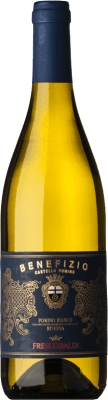 34,95 € Spedizione Gratuita | Vino bianco Castello di Pomino Benefizio Riserva D.O.C. Pomino Toscana Italia Chardonnay Bottiglia 75 cl