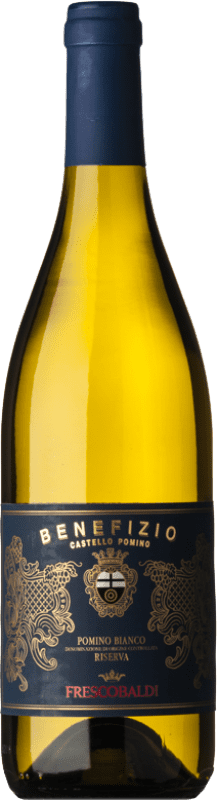 36,95 € Free Shipping | White wine Castello di Pomino Benefizio Reserve D.O.C. Pomino Tuscany Italy Chardonnay Bottle 75 cl