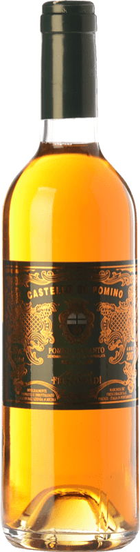 27,95 € Бесплатная доставка | Сладкое вино Castello di Pomino Vin Santo D.O.C. Pomino Тоскана Италия Malvasía, Trebbiano, San Colombano Половина бутылки 37 cl