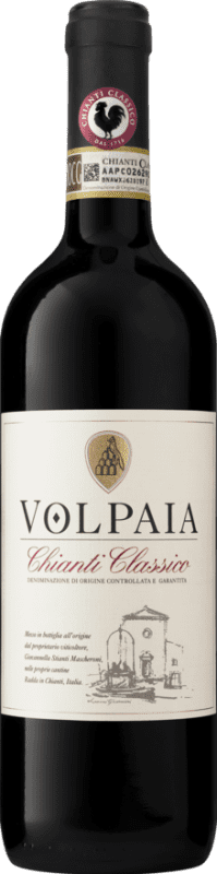 28,95 € Envoi gratuit | Vin Rouge Castello di Volpaia Classique D.O.C.G. Chianti Toscane Italie Merlot, Syrah, Sangiovese Eco — Biologique Bouteille 75 cl