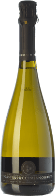 19,95 € Бесплатная доставка | Белое игристое вино Castellucci Miano Brut — брют I.G.T. Terre Siciliane Сицилия Италия Catarratto — Катаратто Eco — Эко Био Органический Бутылка 75 cl