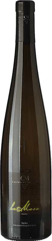 19,95 € Free Shipping | White Wine Castellucci Miano La Masa I.G.T. Terre Siciliane Sicily Italy Inzolia Eco — Organic 75 cl