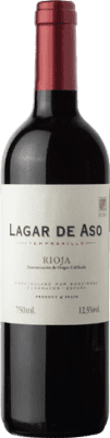 6,95 € Envío gratis | Vino tinto Lagar de Aso LDA Joven D.O.Ca. Rioja La Rioja España Tempranillo Botella 75 cl